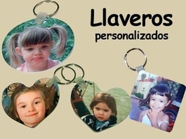 Llaveros personalizados con fotos