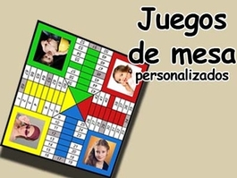 Juegos de mesa personalizados con fotos